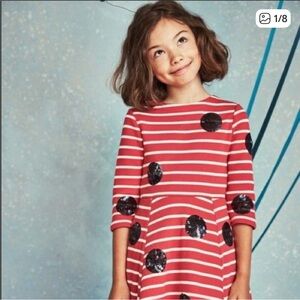 Mini Boden Inspired by Ronald Dahl Ladybird dress